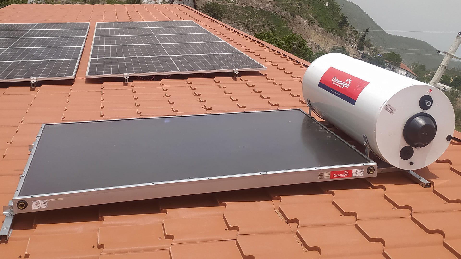 Layihə: Ağdamda Yeni Yaşayış Evləri Üçün Chromagen Günəş Kollektorları (Bakı Abadlıq)