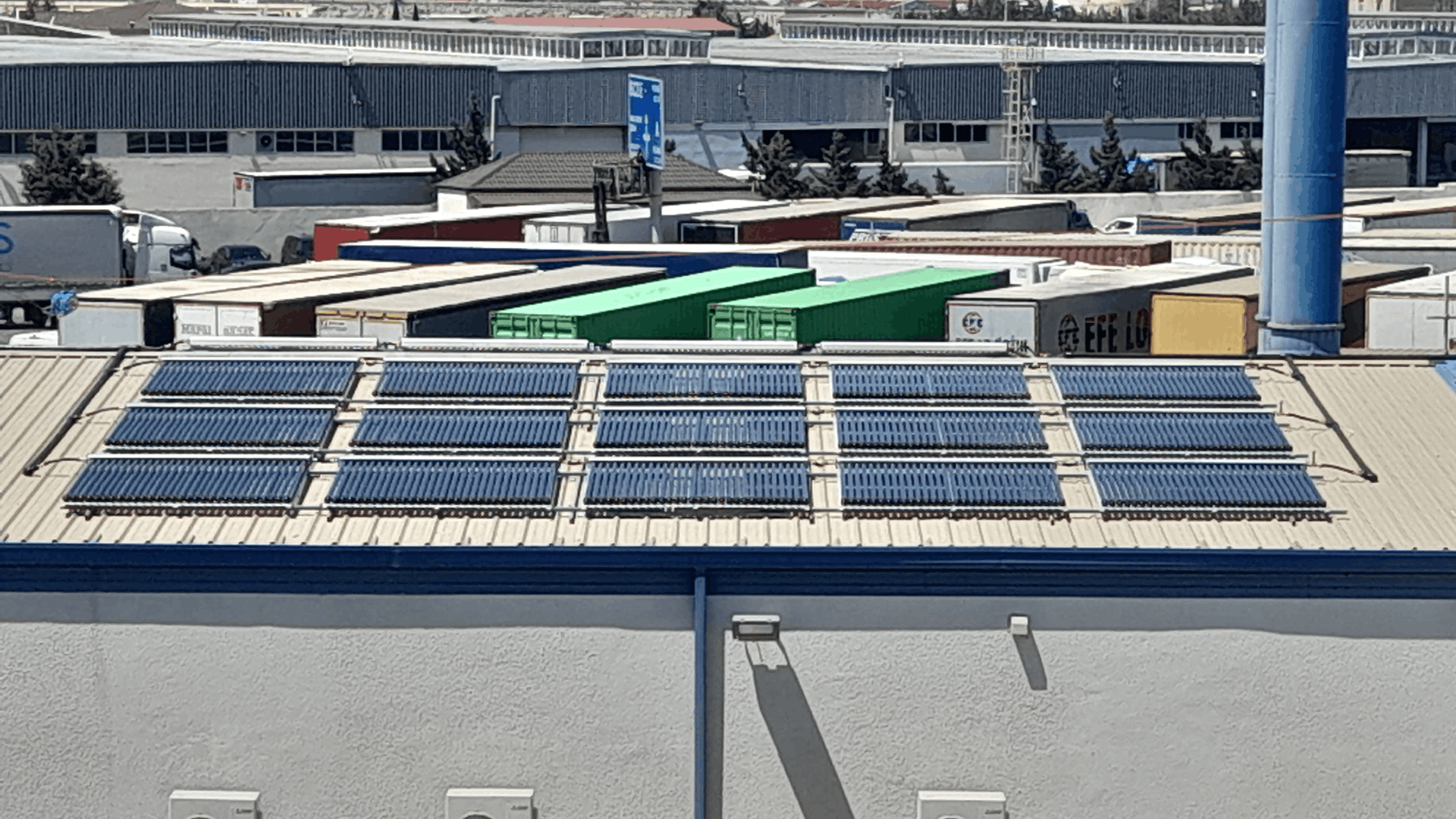 Layihə: Schlumberger Üçün Sənaye Miqyaslı Günəş Kollektoru Sistemi